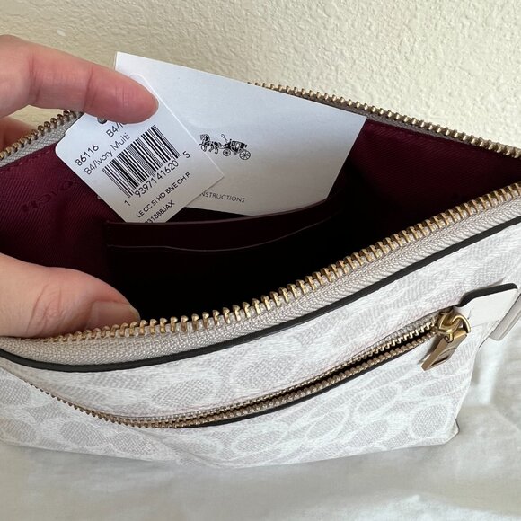 Coach Skating Skeletons Wristlet - Picture 7 of 13